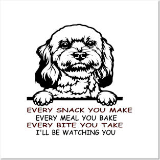 Every Snack You Make Dog Shirt Cocker Spaniel Posters and Art